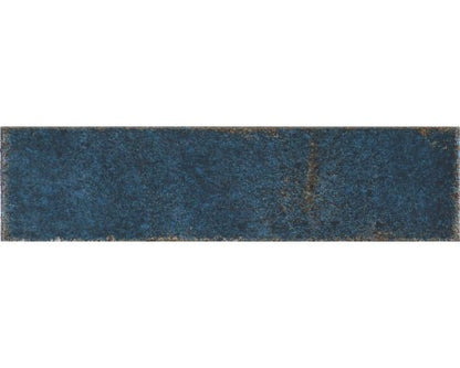 Aged Vintage Appearance Wall Tile in Blue - Cafe Range | Tiles360