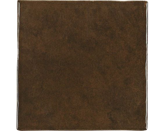 Brown Glossy Retro Square Wall Tiles - Gemma Range |Tiles360