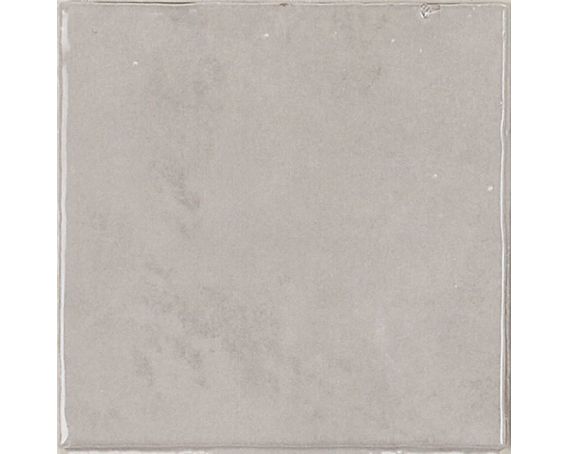 Silver Grey Glossy Retro Square Wall Tiles - Gemma Range |Tiles360