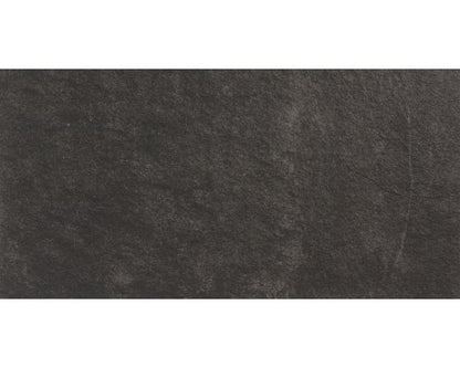 Porcelain stone effect graphite wall tile | Tiles360