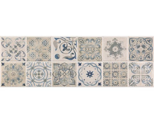 Decorative Bathroom Wall Tile Grey - Skye Range | Tiles360
